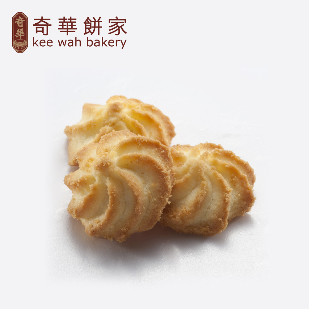 香港【奇华饼家】 椰丝曲奇 进口手工饼干零食小吃 1包装120g