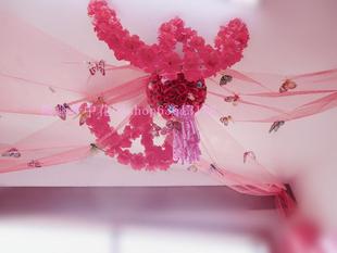  流行喜庆 婚房布置装饰套装 结婚房间布置装饰用品 婚房卧室拉花