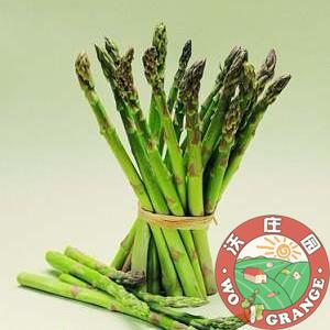  沃庄园青芦笋500g15.8元 新鲜有机蔬菜 酒店专供粗芦笋切白根