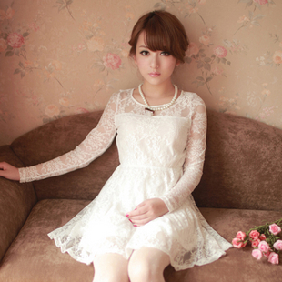 糖果舞曲 蕾丝纯白...