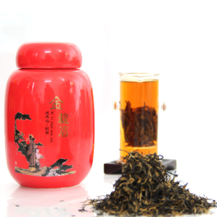  红茶 金骏眉 正山小种 和利 武夷山桐木关特级红茶 高档陶瓷罐装