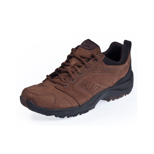 Comfortable casual shoes men's Decathlon walking leather NEWFEEL NAKURU CONFORT