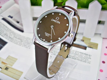 Ultra-delgada relojes, acometidas de los hombres cinturón de la moda loca para comprar relojes [58952]