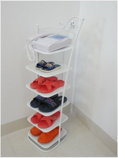 Shoe rack/iron shoe rack/shoe rack door shoe rack versatile shoe ...