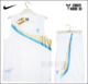 [浪潮新款][NIKE]科比绣标拼边运动透气篮球运动套装-白