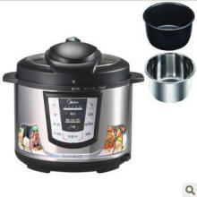 Midea/<span class=H>美的</span> PCS508B　PCS608B<span class=H>电</span><span class=H>压力</span><span class=H>锅</span>/高压<span class=H>锅</span>正品联保　双胆