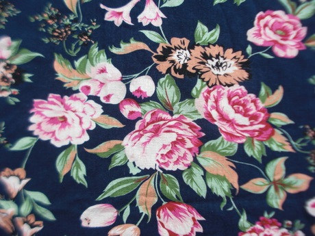 乌镇亚麻 棉麻布料面料 民族风汉服 窗帘 裙子蓝