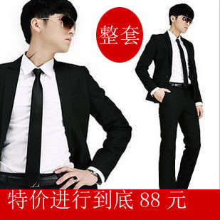 特价白领必备西装套装男士西装西装 套装套装西服/工装西服F60F85