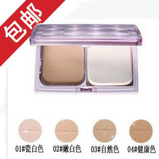 满150包邮卡姿兰专柜正品零瑕疵莹肌饰颜两用粉饼
