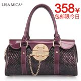 鳄鱼纹手提包 新款女包韩版真皮包包 牛皮女包 真皮女包特价正品