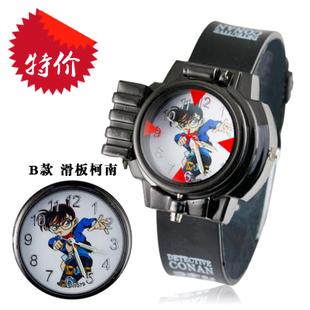  名侦探柯南手表激光麻醉枪红外线玩具儿童手表男孩学生卡通手表潮