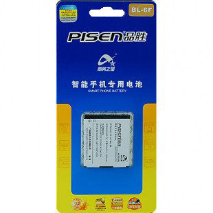 <span class=H>2</span>块包邮 品胜 诺基亚BL-6F N79 <span class=H>N78</span> N95 8G 6788<span class=H>手</span>机电池1100mAh