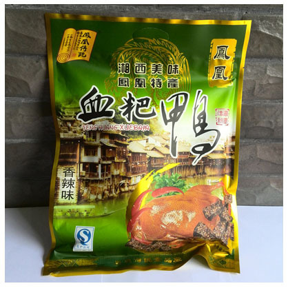 湖南 特产 凤凰传说 香辣味 湖南凤凰古城特产血粑鸭 包邮-淘宝网