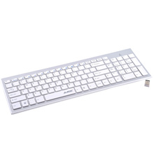 淘金币 包邮 Ajazz 黑爵AX506 无线键盘 2.4G超薄 剪刀角 新品