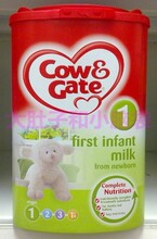 买11送1EMS英国直邮牛栏奶粉cow&gate1段0-12月附视频小票有现货