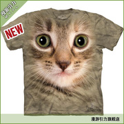 THE MOUNTAIN 3D T恤 Kitten猫咪 个性女款/儿童款短袖