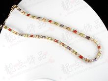Hong Kong órdenes BVLGARI BVLGARI collar de cristal de colores perfectamente bien zirconio