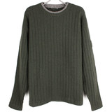 外贸精品 男款 半开领 <em>拉链</em> 棉线 <em>毛衣</em> 加肥加大