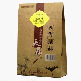  【170】杭州著名特产 天荷 西湖藕莼（桂花味）150克 纸袋