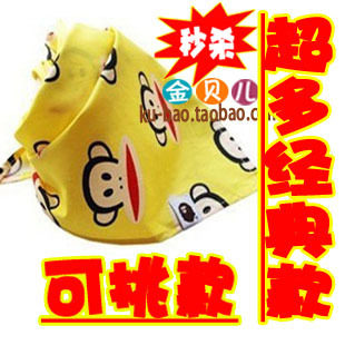 男女宝宝婴幼儿童小孩 韩版国全棉三角巾口水围巾围嘴<span class=H>围脖</span>包头巾