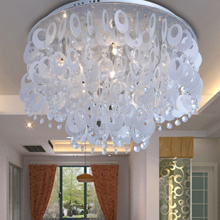 Modern fashion creative Crystal lighting round  living room bedroom ceiling lamp lamps light  Hall one thousand three hundred and eighty one-sixths