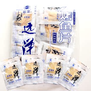  海味零食 大连远洋珍味烤鱼片 鱼干 健康美食 无淀粉500g