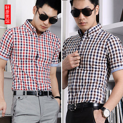 2012<em>最新潮男短发型</em> 潮男衬衣修身cv030 201