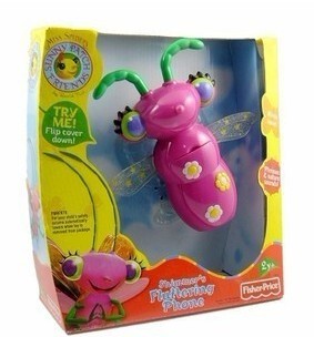 费雪e蜜蜂手机电话(数字发声+昆虫声+音乐) 英