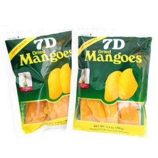  T双皇冠推荐 菲律宾特产 进口食品 零食 7D芒果干100g 正品菲版