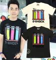 精工版李晨NIC IS COMING X CASIO GSHOCK 彩色试管植绒短T