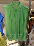 专柜正品代购欧时力2012新款1121012780无袖休闲衬衫