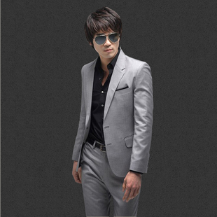  秒杀包邮男士西装套装西服男式结婚礼服韩版修身商务休闲男装外套