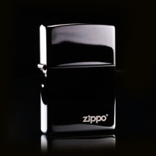 <span class=H>ZIPPO</span> 打火机 正品 黑冰商标150ZL