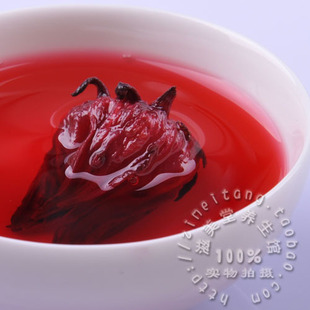  醉花茗 精选洛神花茶 玫瑰茄 降低胆固醇 美容养颜 50克花草茶