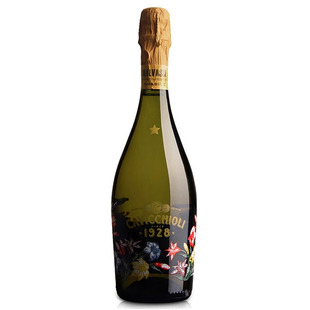  促销！意大利之花起泡葡萄酒750ml 甜型香槟酒8度 正品原装进口