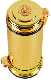 Lijia 24K Industry Luxurious golden Trash High-end fashion originality European style Trashin the Family/Personal Cleaning Tools , Housework/Floor cleaning equipment , Trash/Trash rack , Trash category - from Buy2taobao.com to provide professional Taobao agent buy service