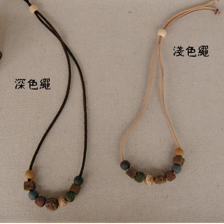 「两人出品-我生活在...」-&ldquo;手工陶土项链&rdquo;