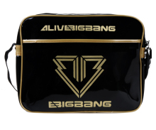 BIGBANG 周边新款挎包 背包 运动漆皮包