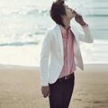 新款男士西服 韩版修身小西装 男白色休闲西服 外套西装