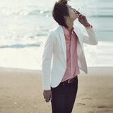 新款男士西服 韩版修身小西装 男白色休闲西服 外套西装