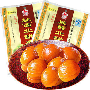  广西拉友牌桂西北甜栗 桂西北板栗100g 栗子甘栗栗仁/桂西北板栗