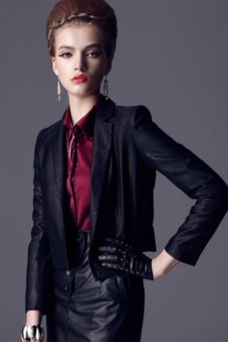 Rutina poems women's slim suit jacket 071410306