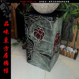 新品 家居装饰品 水景 流水 喷泉 风水池鱼缸底座【荷花展示柱】