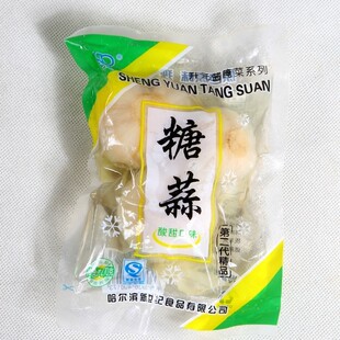  年货食品 糖蒜 大蒜头 升元水晶蒜开胃小菜 泡菜酸甜270g/5元运费