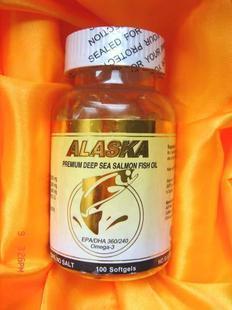  @三冠正品 美国生命力 深海鱼油软胶囊 100粒 血管清道夫 特价