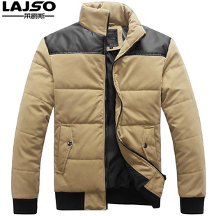  莱爵斯 男装保暖棉服 男士立领韩版休闲潮秋冬加厚 外套 棉衣 男