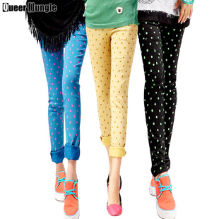  木果果木正品  春季新款加绒加厚女士 潮 大码保暖裤打底裤