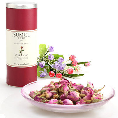 尚客茶品 玫瑰花茶 法兰西养颜花草茶 正品法国特级花茶 限时疯抢