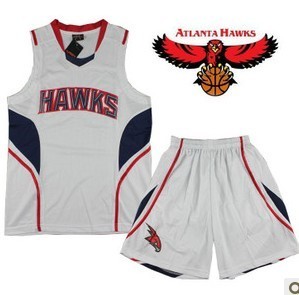 NBA队服 亚特兰大老鹰队比赛篮球服套装 霍弗