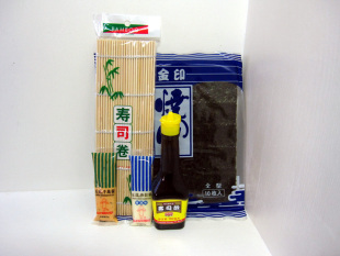  -B02寿司料理材料套装（海苔，卷帘，寿司醋,沙拉）